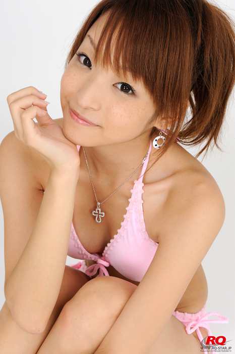 RQ-STAR写真NO.0075 Aoki Mio 青木未央 Swim Suits – White性感比基尼